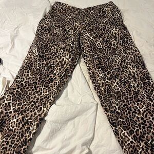 LOFT Leopard Print Pants